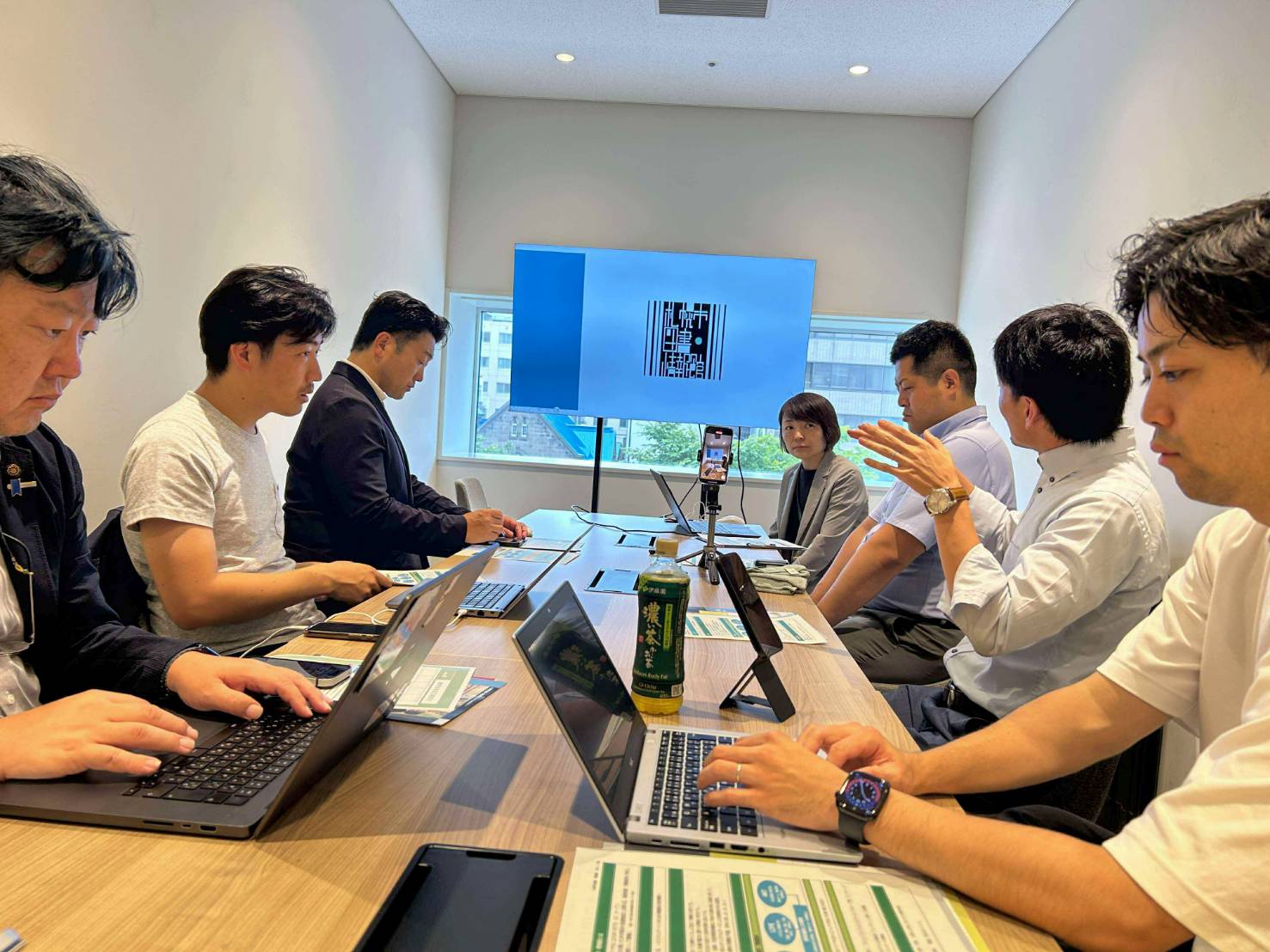 札幌市図書・情報館（市民交流プラザ内）の視察